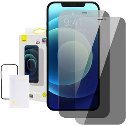 Baseus Προστατευτικό Οθόνης Tempered Glass 0.3mm για Iphone 12 Promax (2τμχ) (Διαφανές)