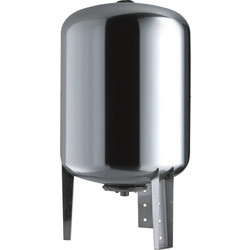 KRAFT ΔΟΧΕΙΟ ΚΑΘΕΤΟ 50L INOX - 8 BAR -1'' (63636)