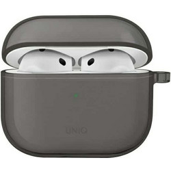 Uniq Glase Θήκη για AirPods 4 Glossy Smoke (UNIQ-AIRPODS(2024)GLSSMK)