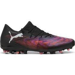 Puma Future 8 Match Low MG 108373-01 Ποδοσφαιρικά Παπούτσια με Τάπες Μαύρα Μωβ
