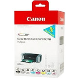 Canon CLI-42 BK/C/M/Y/PC/PM/GY/LGY Πακέτο 8 Μελανιών Εκτυπωτή Inkjet 6384B010