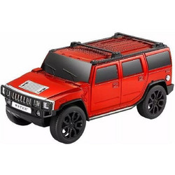 Wster WS-590 Hummer WS-590 Ηχείο Bluetooth 20W με Ραδιόφωνο Κόκκινο