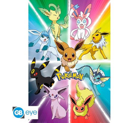 POKEMON - Poster Maxi 91.5x61 - Eevee Evolution