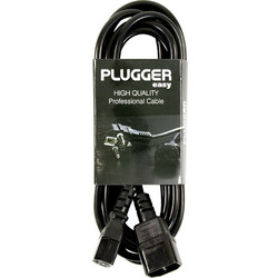 PLUGGER Καλώδιο Προέκταση Ρεύματος IEC M - IEC F EASY, Διάμετρος OD6, 3m