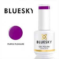 Bluesky UV Color Gel Purple Pleasure Ημιμόνιμο Βερνίκι Νυχιών 15ml