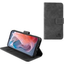 Lime Essential Wallet Θήκη Γκρι (Motorola Moto G Power 5G)