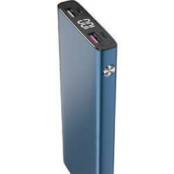 Xipin PX701 Power Bank 10000mAh με 2 Θύρες USB-A & Θύρα USB-C Quick Charge 3.0 Blue