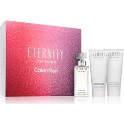 Calvin Klein Eternity Eau de Parfum 50ml + Shower Gel 100ml + Body Lotion 100ml