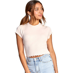 RVCA Γυναικεία κοντομάνικη μπλούζα Classmate - Short Sleeve Top For Women 742