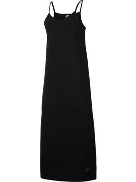 Nike Maxi Καλοκαιρινό Αθλητικό Φόρεμα Μαύρο CJ3750-010