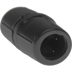 GLOBOSTAR(R) LIGHTUBE 22635 Διπλός σύνδεσμος Ι για Φωτοσωλήνα GloboStar 22515 Αδιάβροχο IP65 - Μ3.3 x Π1.4 x Υ1.4cm
