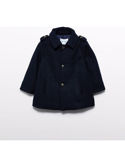 Παλτό υφασμάτινο (AW25) 5809 μπλε