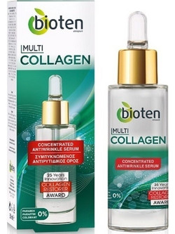 Bioten Multi-Collagen Αντιγηραντικό Serum Προσώπου με Κολλαγόνο 30ml