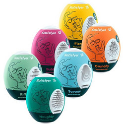 Satisfyer Eggs Pocket Egg Αυνανιστήρι 6τμχ