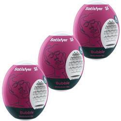 Satisfyer Bubble Pocket Egg Αυνανιστήρι 3τμχ