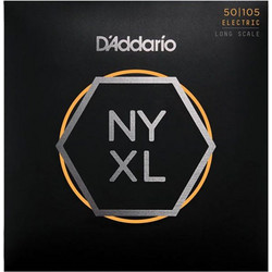 D'Addario NYXL Σετ 4 Χορδές Ηλεκτρικού Μπάσου Nickel Plated Steel 50-105" Medium Tension