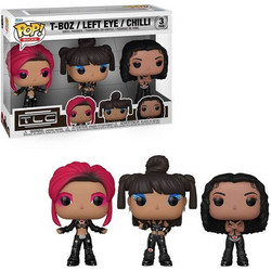 Funko Pop! Rocks T-Boz, Left Eye, Chilli 3-Pack TLC