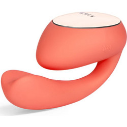 LELO Ida Wave Κλειτοριδικός Δονητής για Ζευγάρια με App Control Κόκκινος