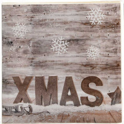 Σετ 20τχ Χριστουγεννιάτικες Χαρτοπετσέτες XMAS 16,5x16,5cm 306.001.0311.99