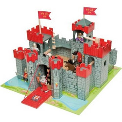 Le Toy Van Ξύλινο Κάστρο Lionheart Castle Red TV290