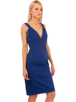 Dsquared2 Mini Καλοκαιρινό Φόρεμα για Γάμο / Βάπτιση Navy Μπλε S72CT0908-172