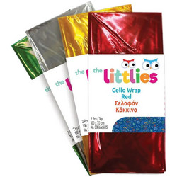 The Littlies Σελοφάν OPP Χειροτεχνίας Διάφανο 70x100 εκ. 2 Τμχ. (0646634)