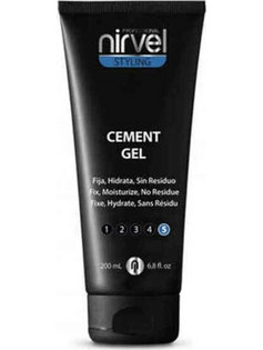 Nirvel Cement Gel Μαλλιών Ανδρικό Πολύ Δυνατό Κράτημα 200ml