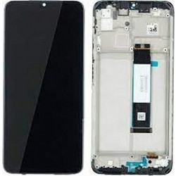 Original Οθόνη Xiaomi Redmi Note 9T Μαύρο & Μηχανισμός αφής
