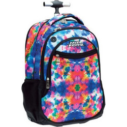 No Fear Tie Dye Σχολική Τσάντα Τρόλεϊ Δημοτικού Πολύχρωμη 348-21074