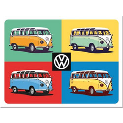 Nostalgic Μεταλλικό μαγνητάκι Volkswagen VW Bulli - Pop Art