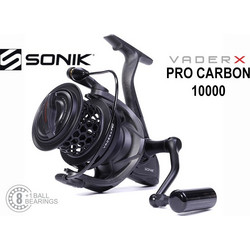Sonik Vaderx Pro 10000 Μηχανισμός Ψαρέματος Carbon για Surf Casting / Heavy Casting
