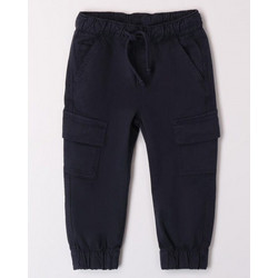 IDO LONG WOVEN TROUSERS - 4.A492/00 - ΑΓΟΡΙ - NAVY