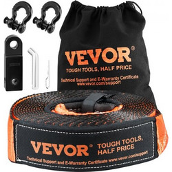 Σετ Ανάκτησης VEVOR Off-Road, Ιμάντας 30,000 lbs, Δακτύλιοι 44,092 lbs, για ATV, Jeep, Φορτηγά JPJYGJB5J0005FPT8V0