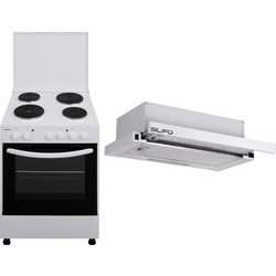 ΣΕΤ ΚΟΥΖΙΝΑ ΗΛΕΚΤΡΙΚΗ SF6150CFEW + ΑΠΟΡ ΣΥΡ SF6664 SILIFO