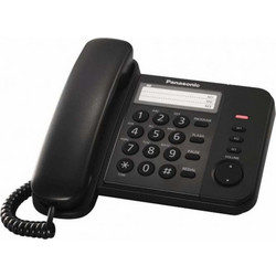 Panasonic KX-TS520EX1 Ενσύρματο Τηλέφωνο Μαύρο