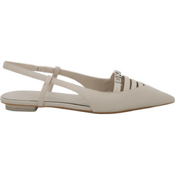 Μπαλαρίνα DKNY Slingback Mikado K1524221-SOFT WHITE Γυναικείο