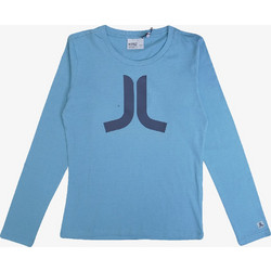 WESC Women Icon Long Sleeve - ADRIATIC BLUE - 113WE-00306-ADBLUE