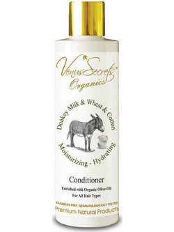 Venus Secrets Donkey Milk & Wheat & Cotton Conditioner για Επανόρθωση 250ml