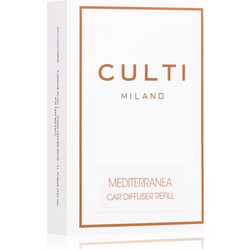 Culti Milano Car Mediterranea άρωμα για αυτοκίνητο ανταλλακτικό 1 τμχ