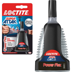 LOCTITE SUPER ATTAK POWER FLEX GEL CONTROL Κυανοακριλική κόλλα 3gr (30405)