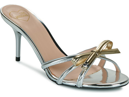 Τσόκαρα Love Moschino SLEEK BOW MULE