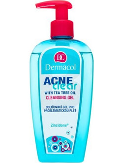 Dermacol Acneclear Cleansing Gel Καθαρισμού Προσώπου για Ακμή 200ml