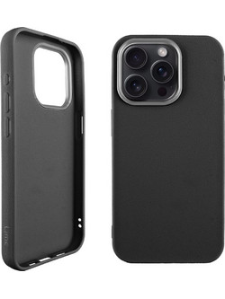 Lime Θηκη Iphone 15 Pro Max 6.7'' Flexisnap Tpu Camera Guard BLACK