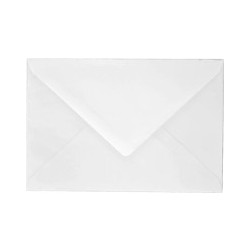 METRON ΦΑΚΕΛΟΣ ΤΡΙΓΩΝΙΚΟΣ ΓΟΜΕ 7.5x11cm 90gsm ΛΕΥΚΟΣ