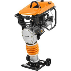 VEVOR Συμπιεστής Jumping Jack, 6.5 HP Δονητικός Συμπιεστής Καυσίμου 196 cc Μηχανή, 3600 lbs Δύναμη Κρούσης, 26" Μέγιστο Βάθος Συμπίεσης, για Έδαφος, Χαλίκι, Θεμέλια, Σ slabs και Θεμέλια