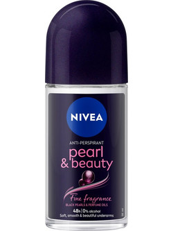 Nivea Pearl & Beauty Black Γυναικείο Αποσμητικό Roll On 48h 50ml