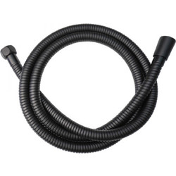 Inter Ceramic Σπιράλ Ντουζ IDC Anti Twist Μαύρο Ματ 150 - 180cm