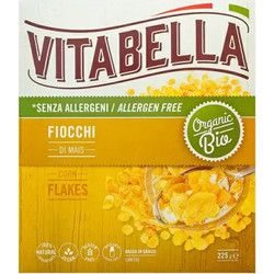 Vitabella Νιφάδες Καλαμποκιού Χωρίς Γλουτένη 225g Bio