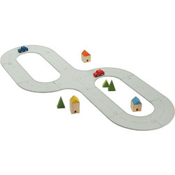 PlanToys Οδικό & Σιδηροδρομικό Σετ 6209