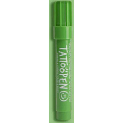 Nailmatic Μαρκαδόρος Δέρματος Tattoopen (Πράσινο)